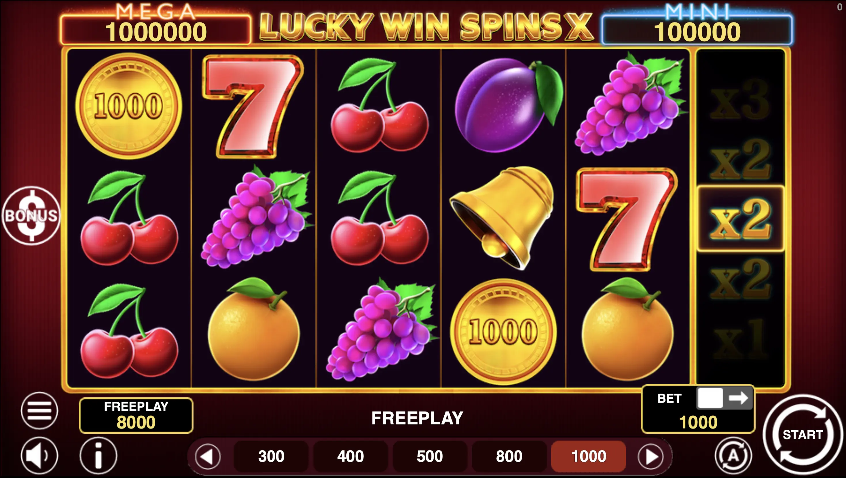Lucky Win Spins X by 1spin4win